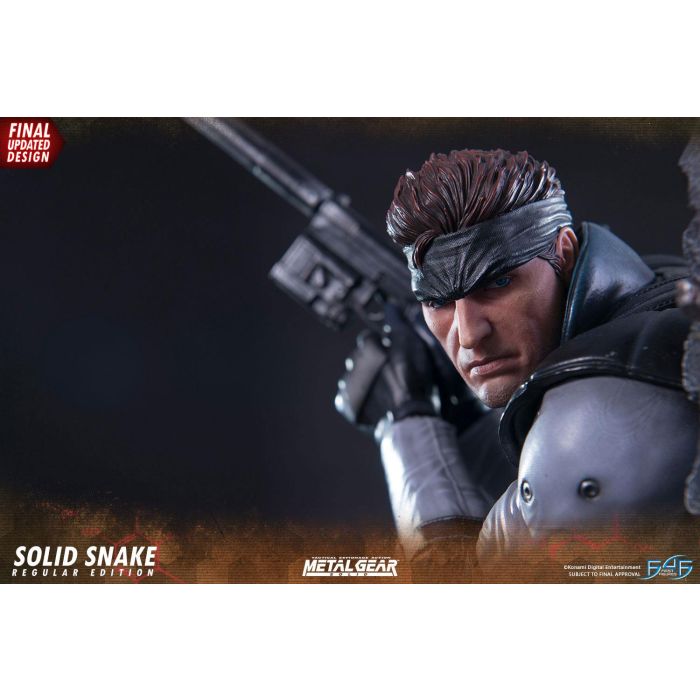 Metal Gear Solid Statue Solid Snake 44 cm