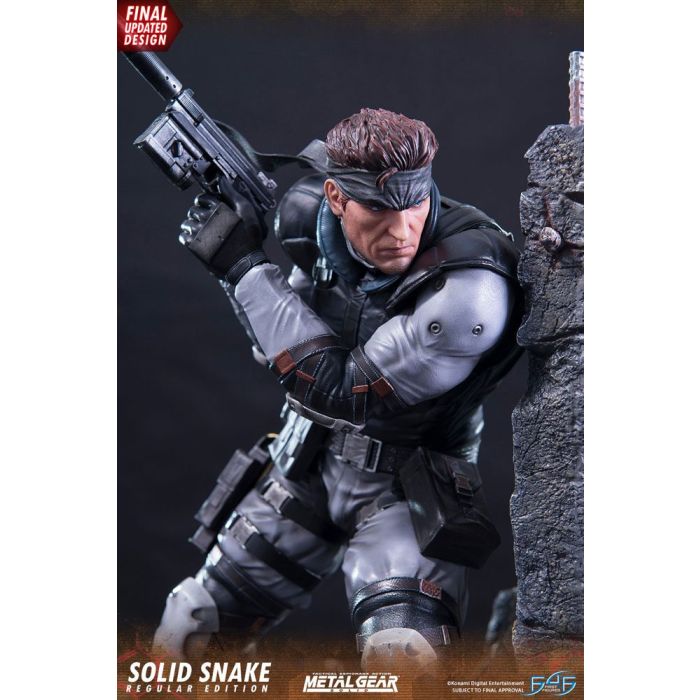 Metal Gear Solid Statue Solid Snake 44 cm