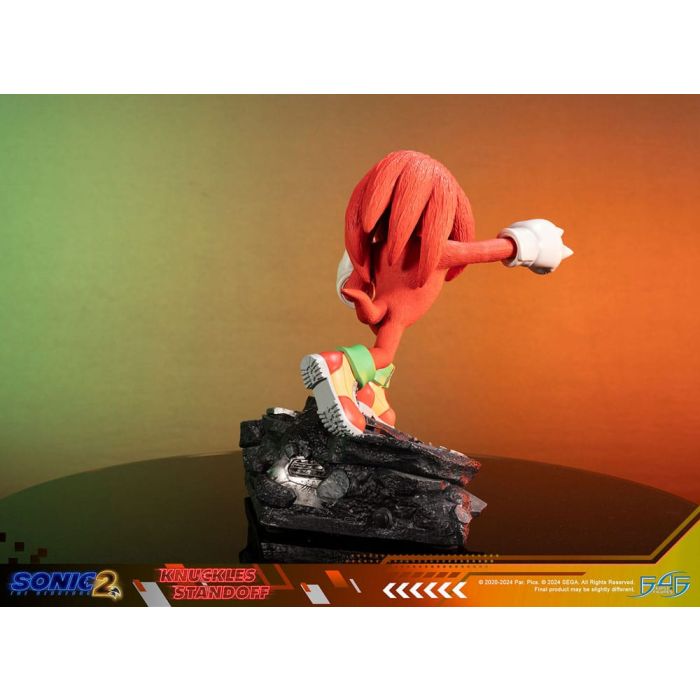 Sonic the Hedgehog 2 Statue Knuckles Standoff 30 cm