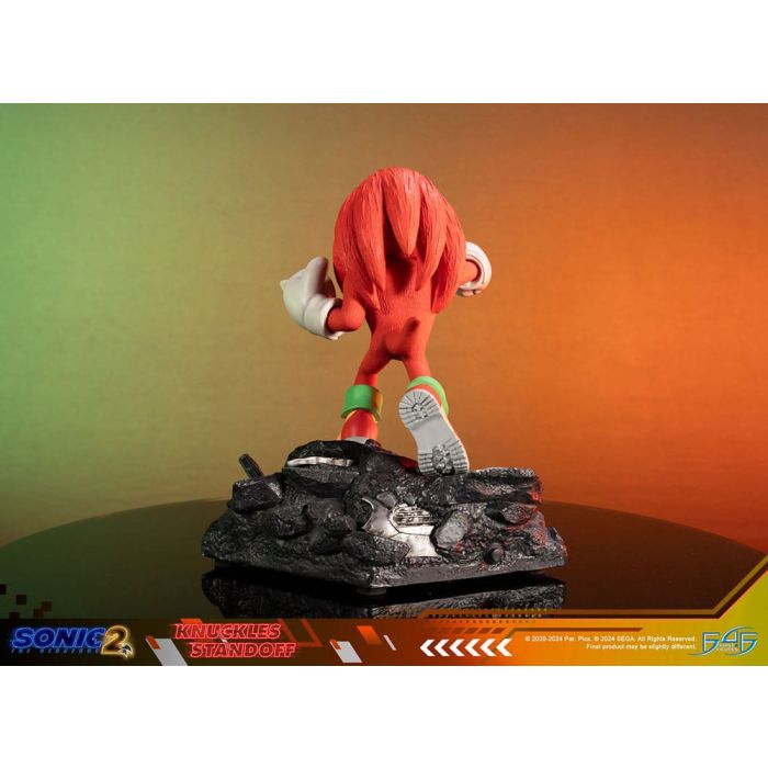 Sonic the Hedgehog 2 Statue Knuckles Standoff 30 cm
