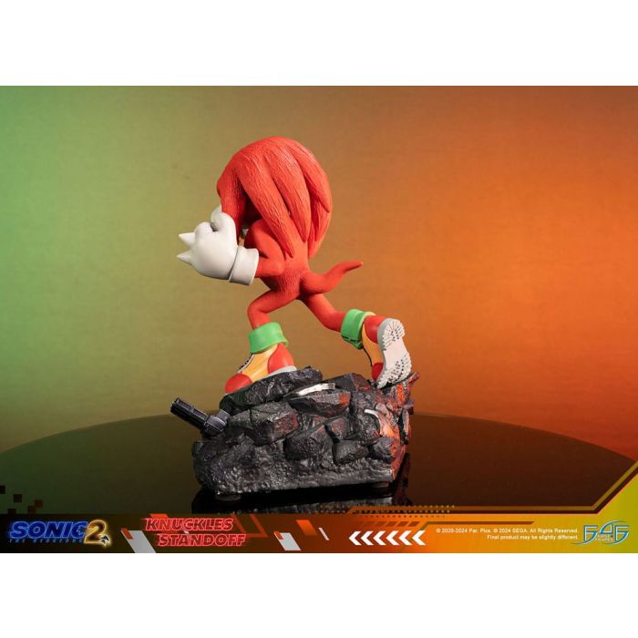 Sonic the Hedgehog 2 Statue Knuckles Standoff 30 cm
