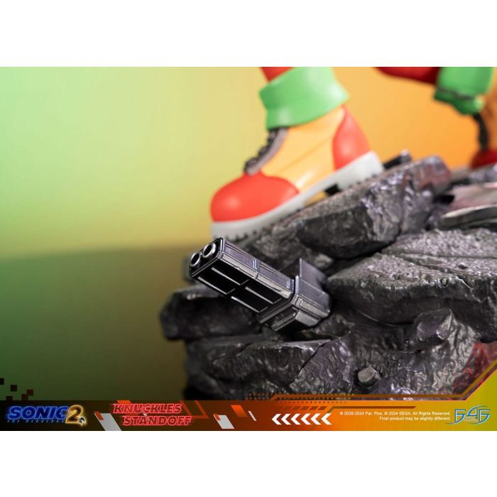 Sonic the Hedgehog 2 Statue Knuckles Standoff 30 cm