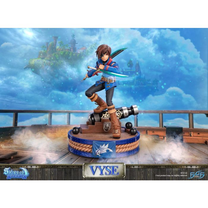 Skies of Arcadia Statue Vyse Standard Edition 31 cm