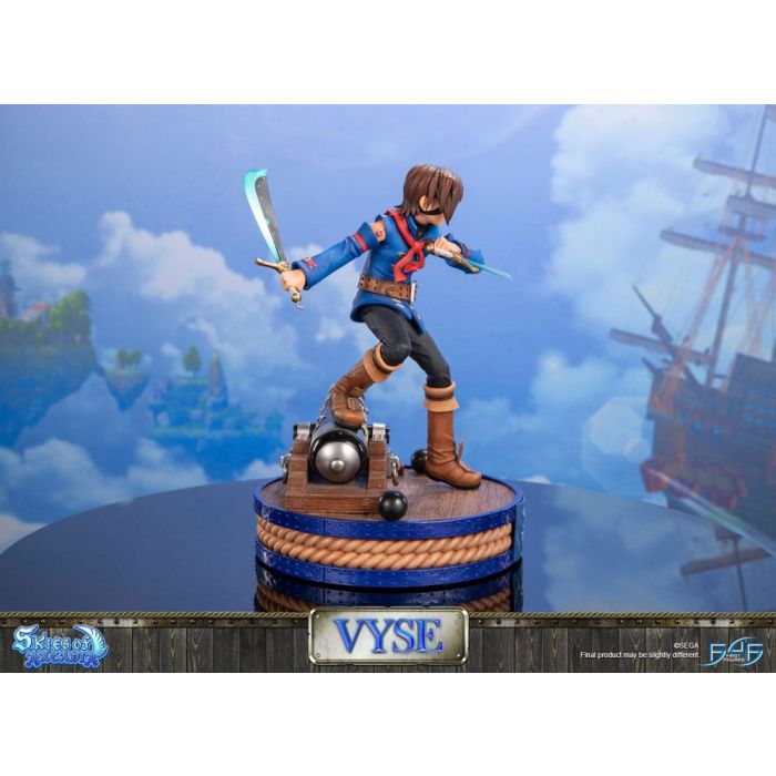 Skies of Arcadia Statue Vyse Standard Edition 31 cm