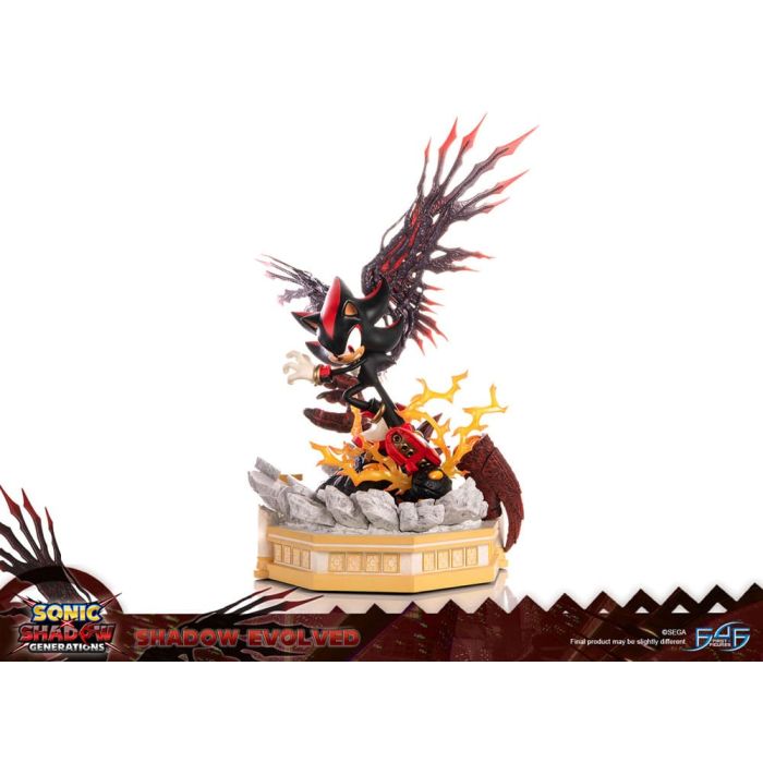 Sonic X Shadow Generations Statue Shadow Evolved 58 cm