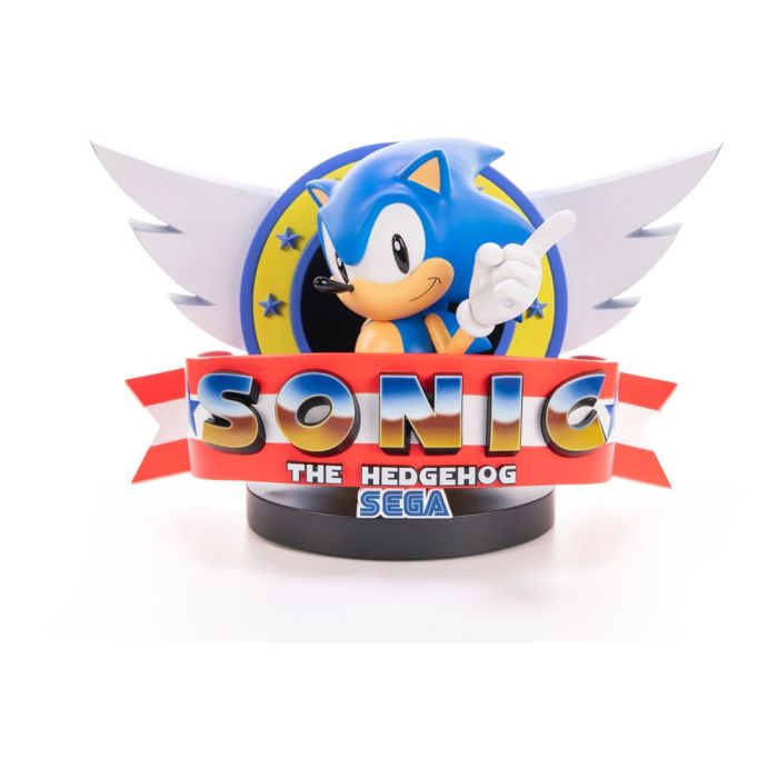 Sonic the Hedgehog Statue Sonic Title Screen 21 cm