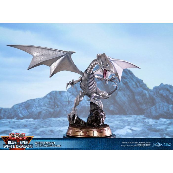 Yu-Gi-Oh! PVC Statue Blue-Eyes White Dragon White Edition 35 cm
