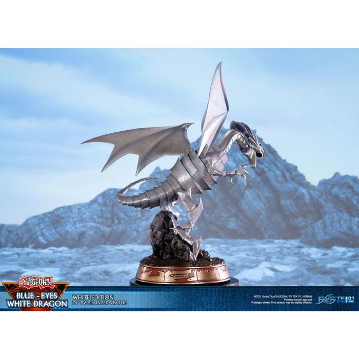 Yu-Gi-Oh! PVC Statue Blue-Eyes White Dragon White Edition 35 cm