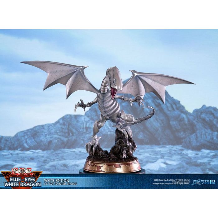 Yu-Gi-Oh! PVC Statue Blue-Eyes White Dragon White Edition 35 cm