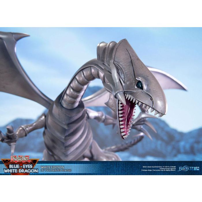 Yu-Gi-Oh! PVC Statue Blue-Eyes White Dragon White Edition 35 cm
