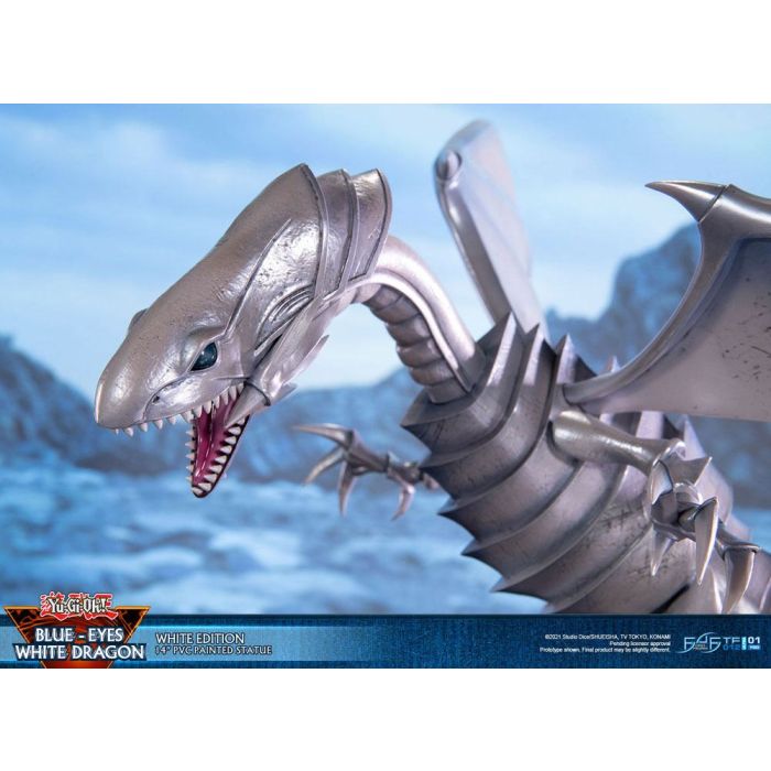 Yu-Gi-Oh! PVC Statue Blue-Eyes White Dragon White Edition 35 cm