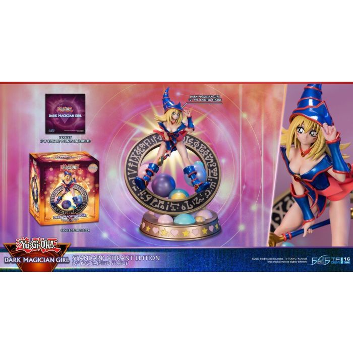 Yu-Gi-Oh! PVC Statue Dark Magician Girl Standard Vibrant Edition 30 cm