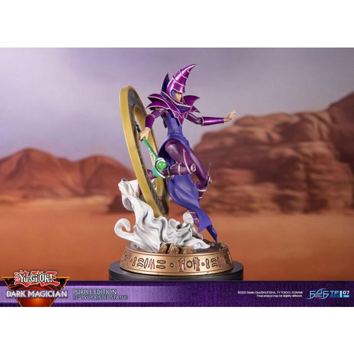 Yu-Gi-Oh! PVC Statue Dark Magician Purple Version 29 cm