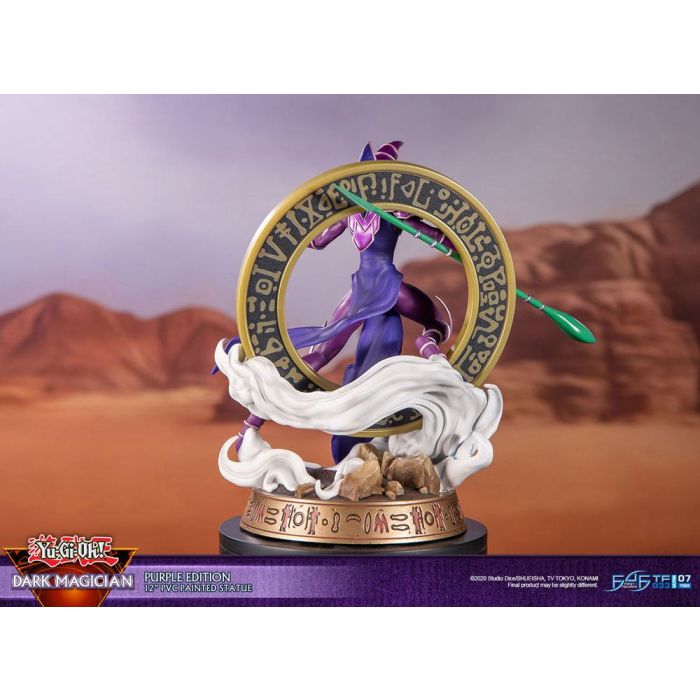Yu-Gi-Oh! PVC Statue Dark Magician Purple Version 29 cm