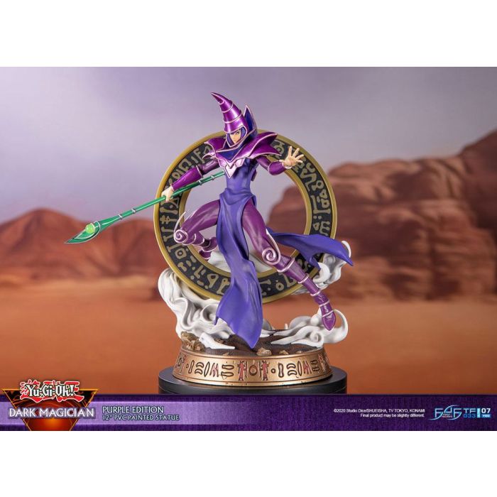 Yu-Gi-Oh! PVC Statue Dark Magician Purple Version 29 cm