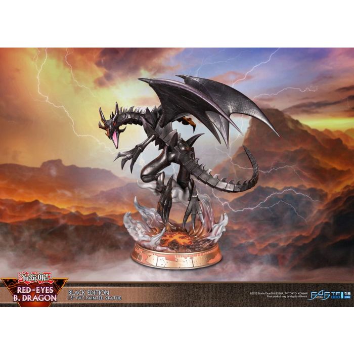 Yu-Gi-Oh! PVC Statue Red-Eyes B. Dragon Black Colour 33 cm