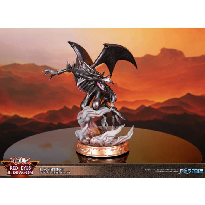 Yu-Gi-Oh! PVC Statue Red-Eyes B. Dragon Black Colour 33 cm