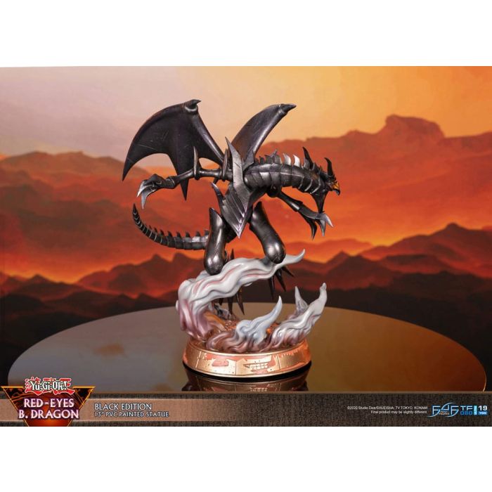 Yu-Gi-Oh! PVC Statue Red-Eyes B. Dragon Black Colour 33 cm