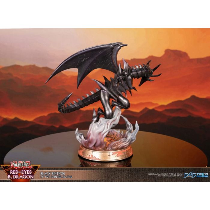 Yu-Gi-Oh! PVC Statue Red-Eyes B. Dragon Black Colour 33 cm