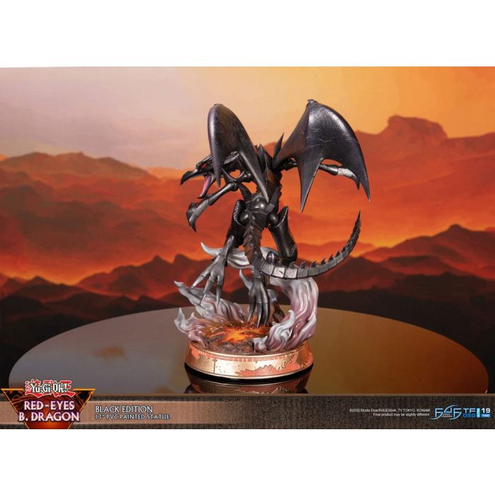Yu-Gi-Oh! PVC Statue Red-Eyes B. Dragon Black Colour 33 cm