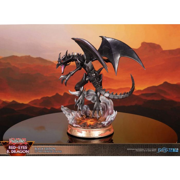 Yu-Gi-Oh! PVC Statue Red-Eyes B. Dragon Black Colour 33 cm