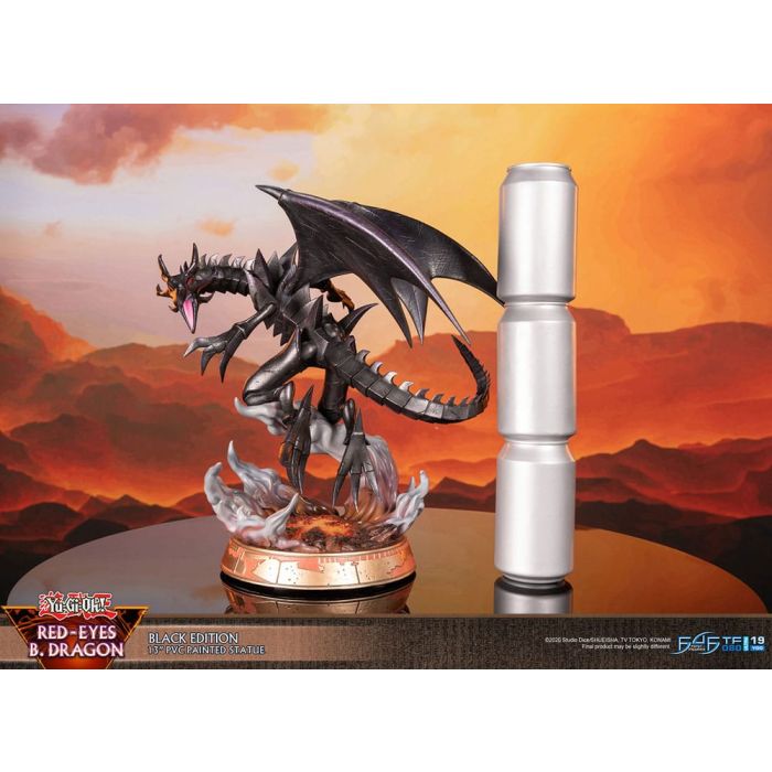 Yu-Gi-Oh! PVC Statue Red-Eyes B. Dragon Black Colour 33 cm