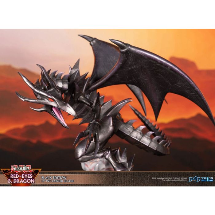 Yu-Gi-Oh! PVC Statue Red-Eyes B. Dragon Black Colour 33 cm
