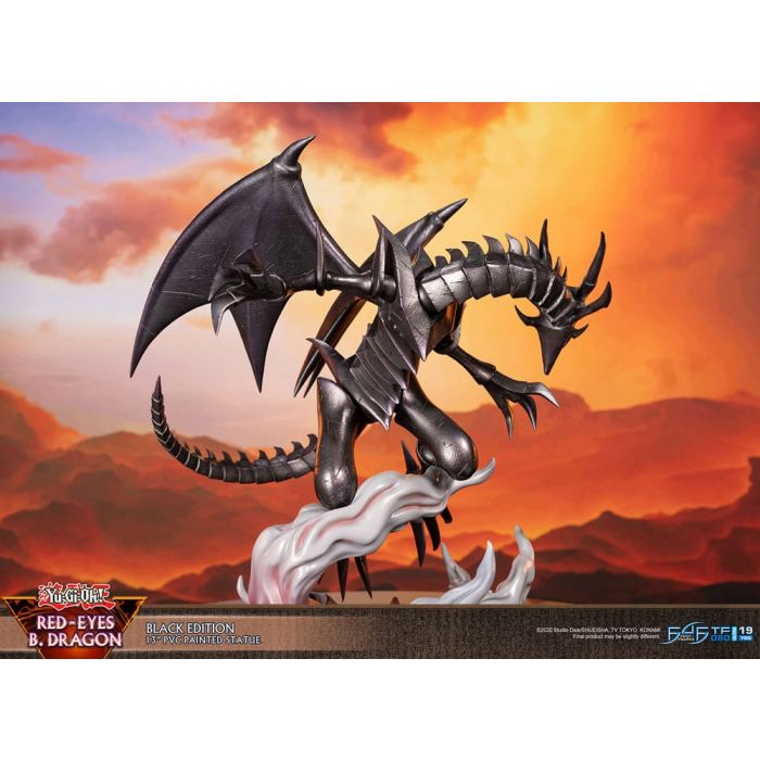 Yu-Gi-Oh! PVC Statue Red-Eyes B. Dragon Black Colour 33 cm