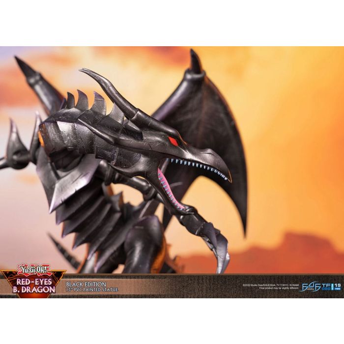 Yu-Gi-Oh! PVC Statue Red-Eyes B. Dragon Black Colour 33 cm