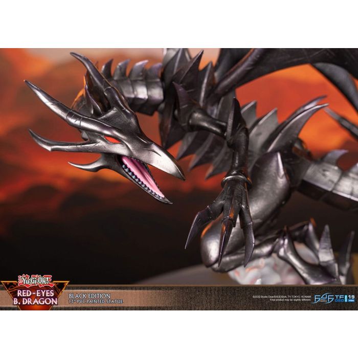 Yu-Gi-Oh! PVC Statue Red-Eyes B. Dragon Black Colour 33 cm