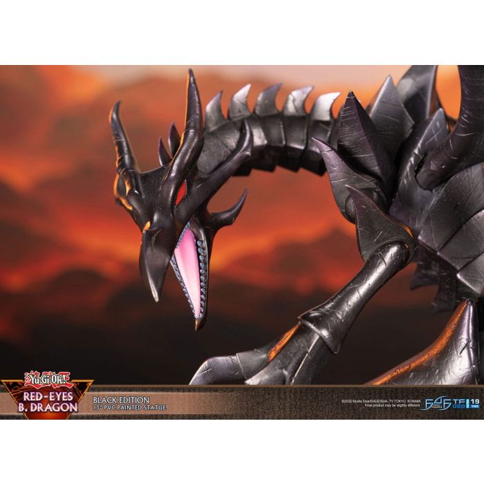 Yu-Gi-Oh! PVC Statue Red-Eyes B. Dragon Black Colour 33 cm