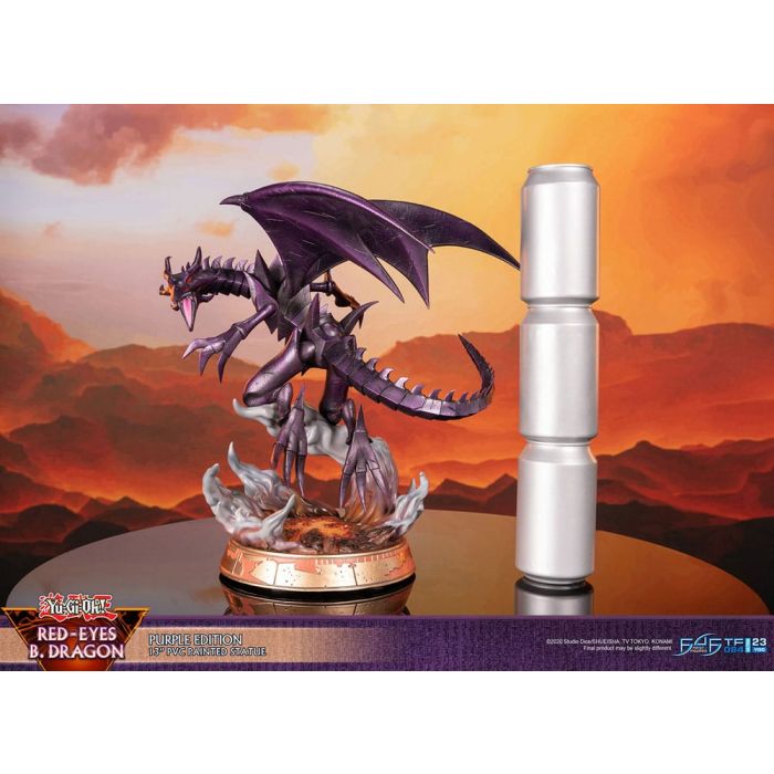 Yu-Gi-Oh! PVC Statue Red-Eyes B. Dragon Purple Colour 33 cm