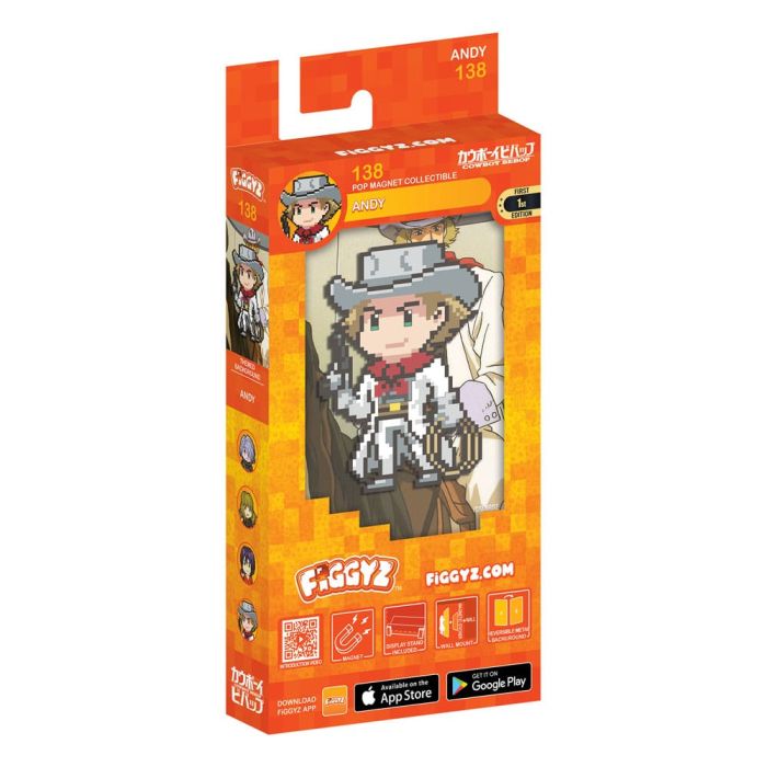 Cowboy Bebop FiGGYZ Magnet Collectible Andy 11 cm