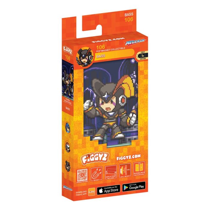 Mega Man FiGGYZ Magnet Collectible Bass 11 cm