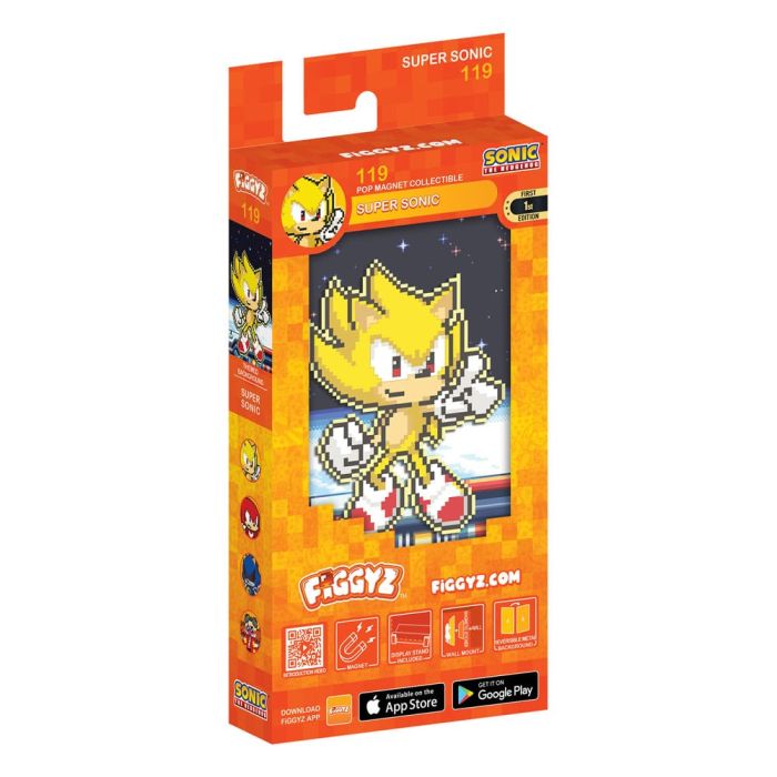 Sonic the Hedgehog (Modern) FiGGYZ Magnet Collectible Super Sonic 11 cm