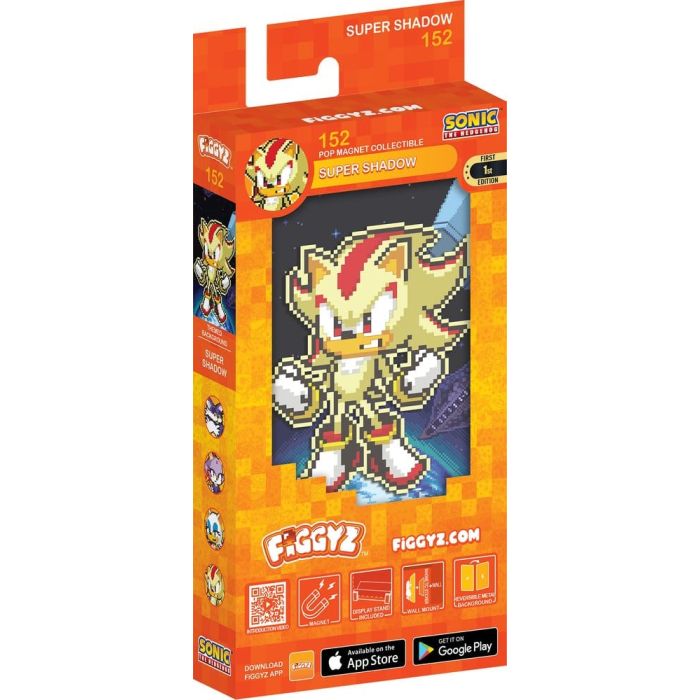 Sonic the Hedgehog (Modern) FiGGYZ Magnet Collectible Super Shadow 11 cm