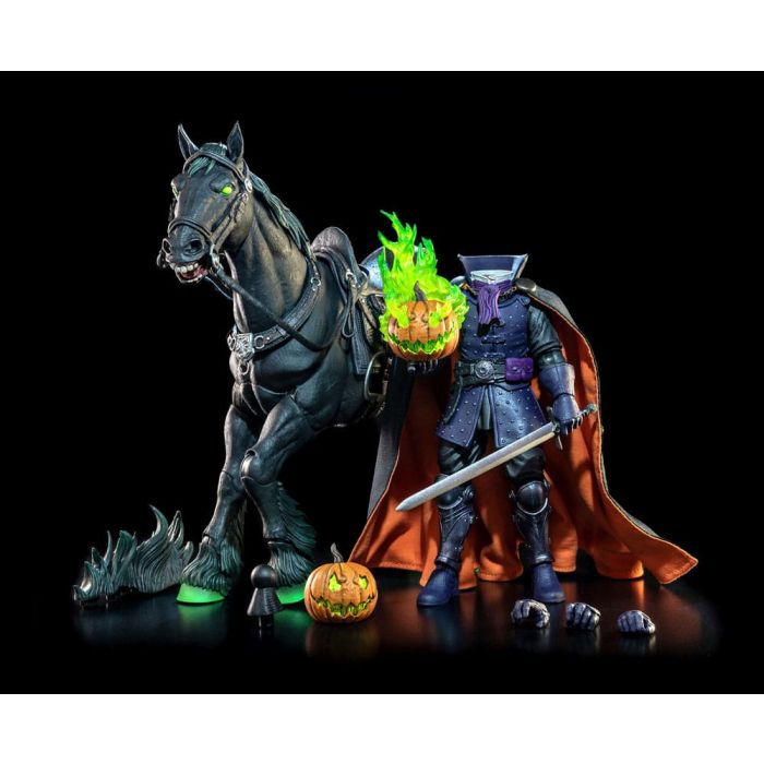 Figura Obscura Actionfigur Headless Horseman Green Spectral