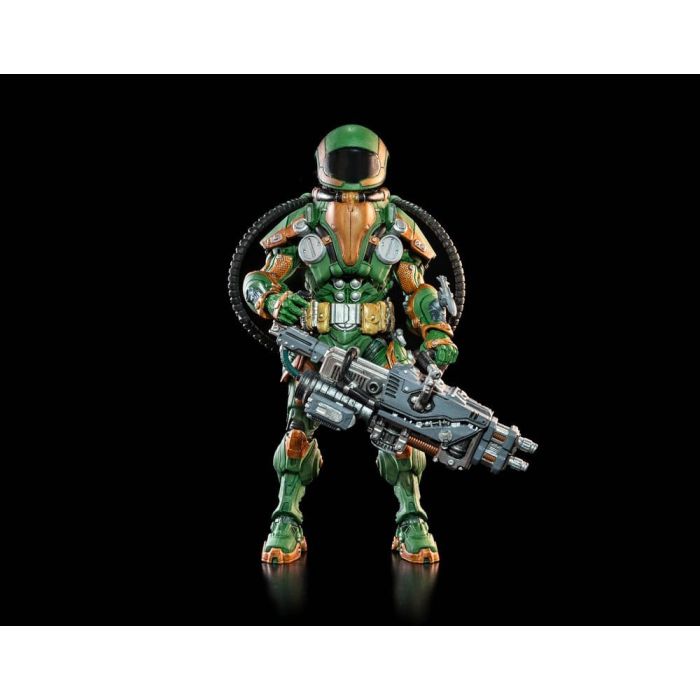 Cosmic Legions Actionfigur T.U.5.C.C. Heavy Gunner