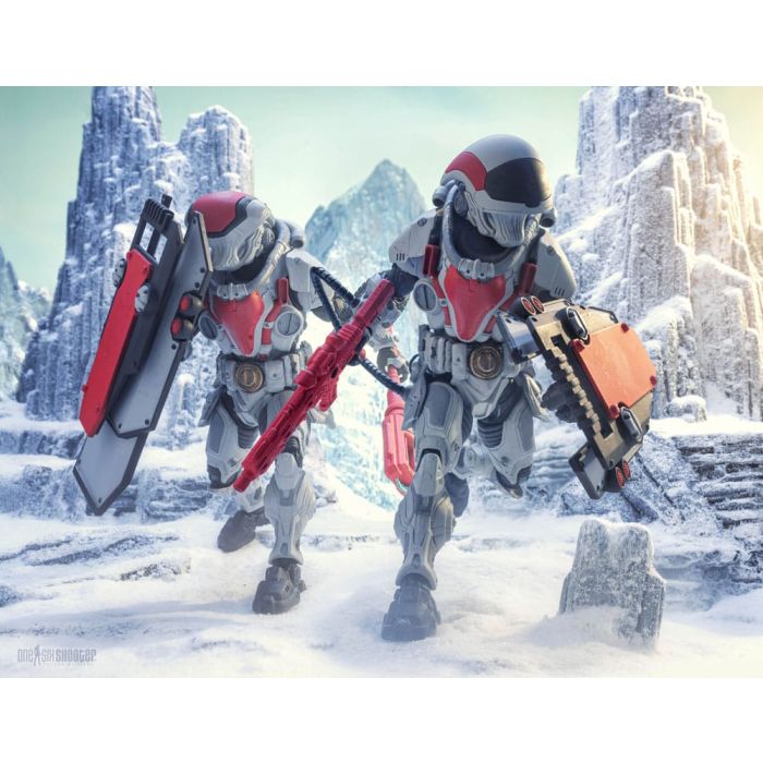 Cosmic Legions: Outpost Zaxxius Actionfigur T.U.5.C.C. Phantom Trooper