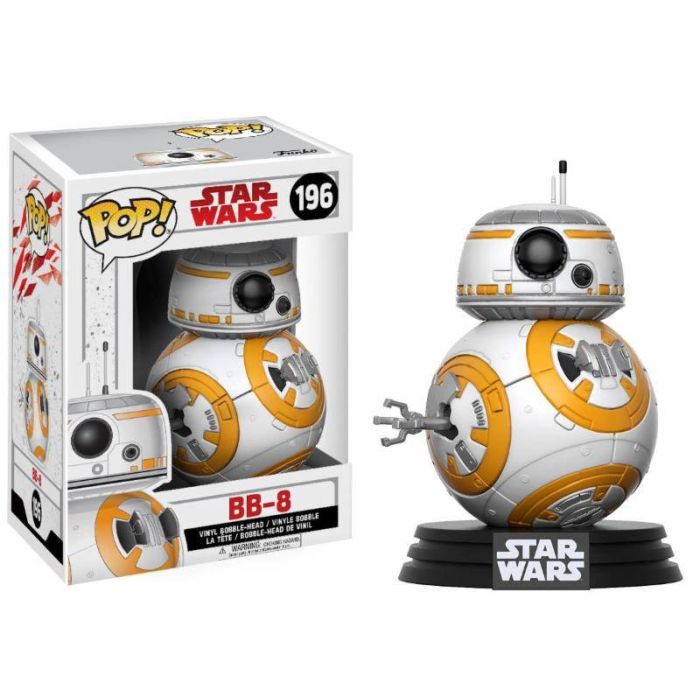 Star Wars Episode VIII POP! Vinyl Bobble-Head BB-8 9 cm