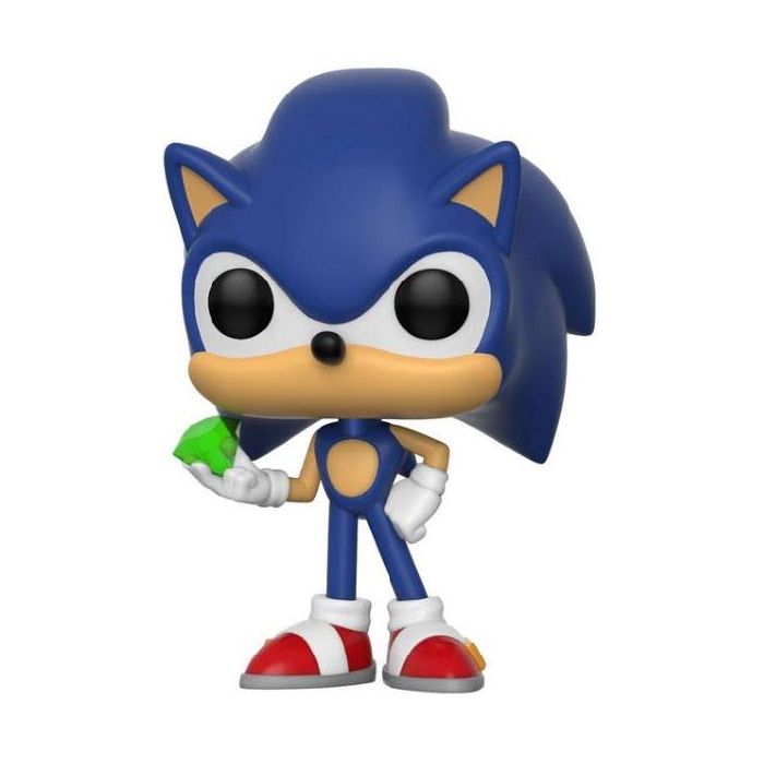 Sonic The Hedgehog POP! Games Vinyl Figure Sonic (Emerald) 9 cm