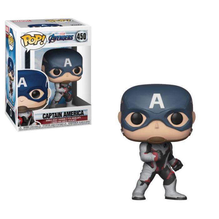 Avengers Endgame POP! Movies Vinyl Figure Captain America 9 cm 