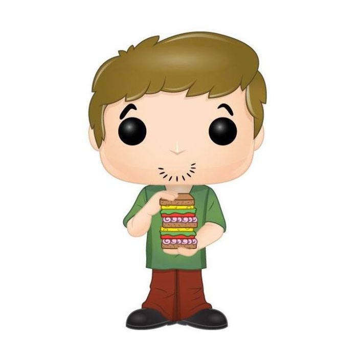 Scooby Doo POP! Animation Vinyl Figure Shaggy w/ Sandwich 9 cm