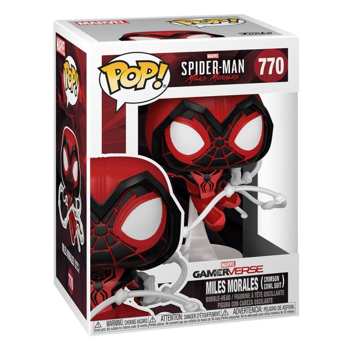 Miles Morales (Crimson Cowl Suit) - Funko Pop! Games - Miles Morales