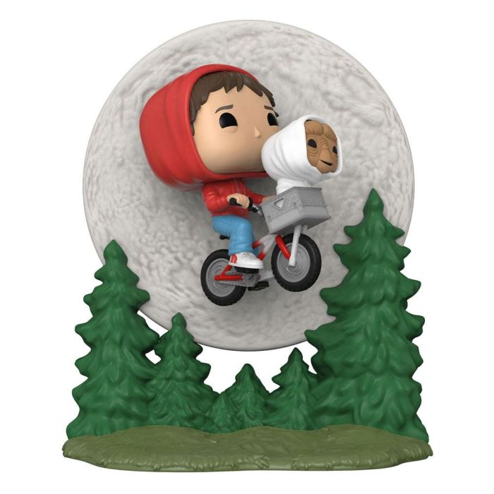 Elliott and ET Flying (Glow) - Funko Pop Moment - E.T.
