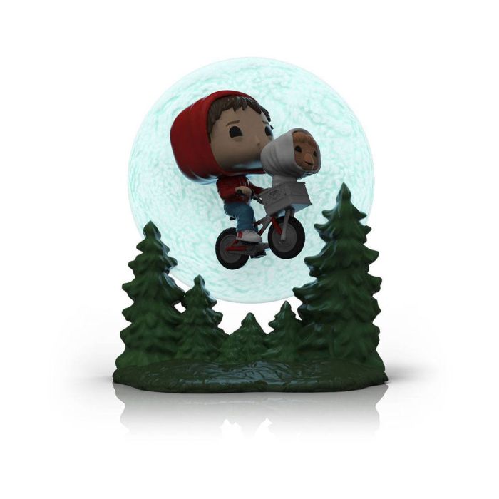 Elliott and ET Flying (Glow) - Funko Pop Moment - E.T.