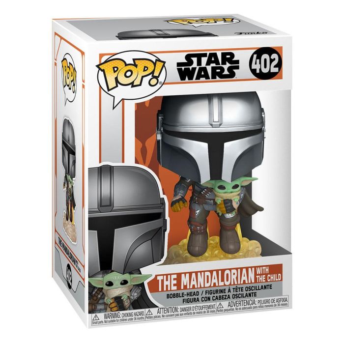 Mando Flying with Jet Pack - Funko Pop! - The Mandalorian