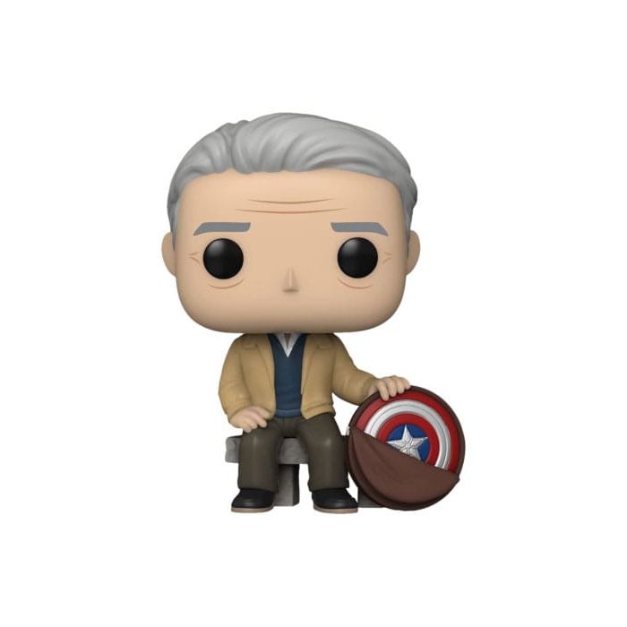 Marvel: Year of the Shield 80th Anniversary POP! Vinyl Figure Old Man Steve 9 cm 