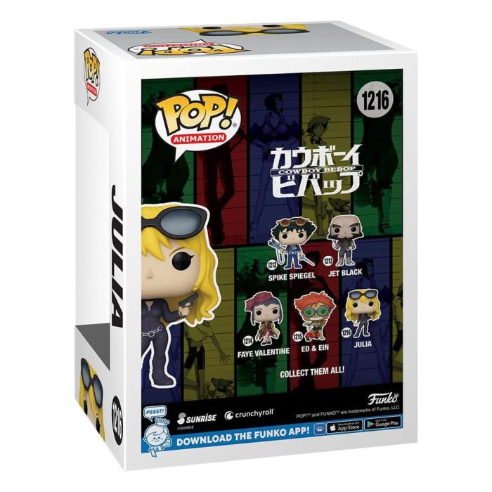 Cowboy Bebop POP! Animation Vinyl Figure Julia 9 cm