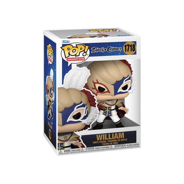 Black Clover POP! Animation Vinyl Figure William 9 cm